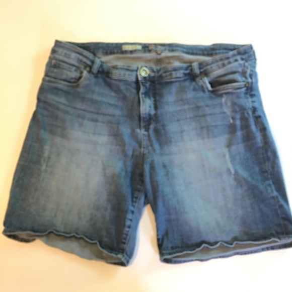 Kut from the Kloth Pants - KUT from the Kloth Denim Jean Boyfriend Shorts 20W